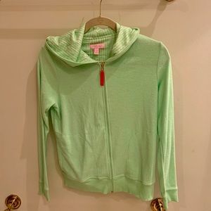 Lilly Pulitzer zip up hoodie